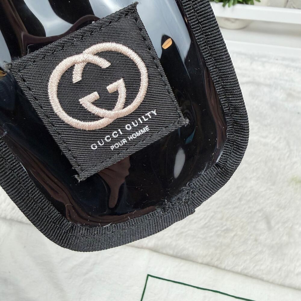 Gucci Guilty clear tinted parfum beauty count makeup crossbody bag with strap - Picture 13 of 16
